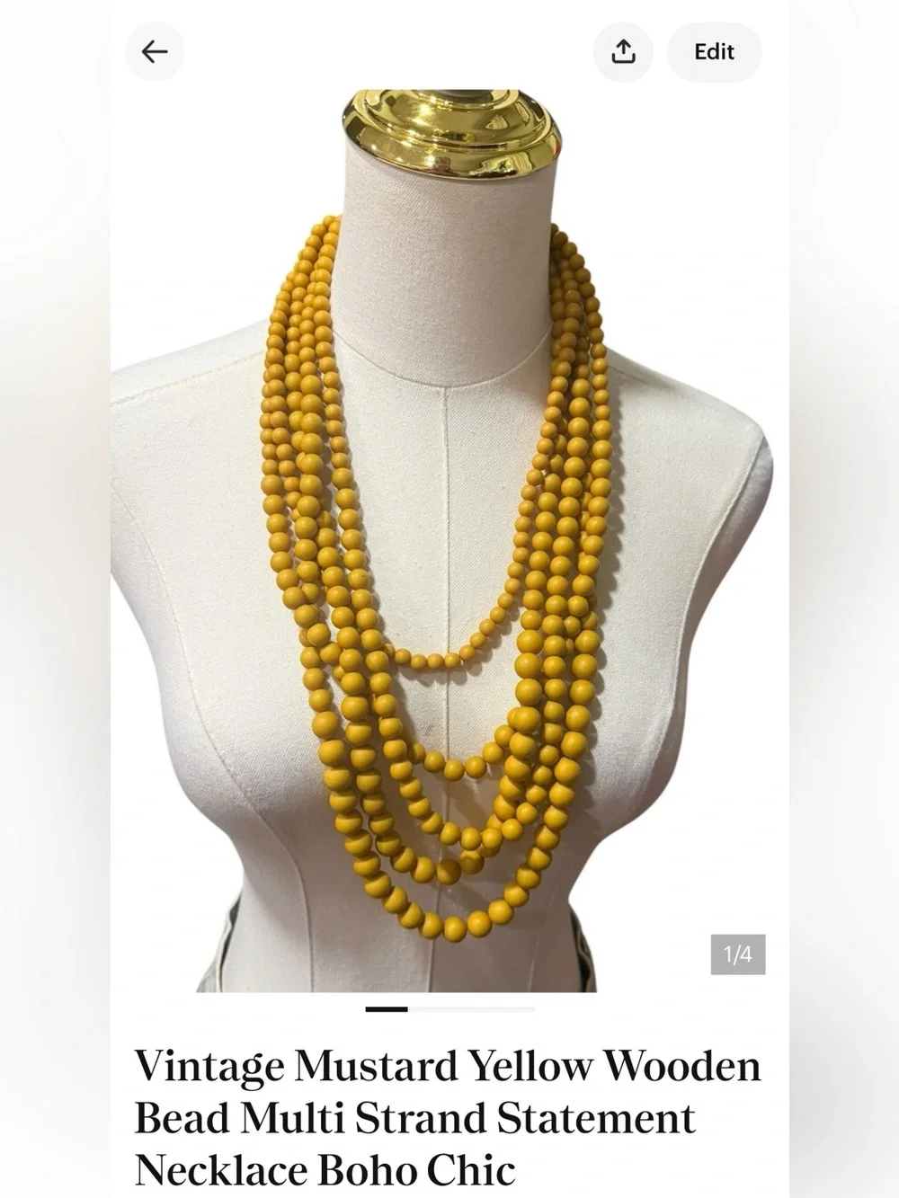 Mediterranean Capsule | Rum Reggae dress + Bally Avocado bag + Mustard Necklace - Picture 3 of 4